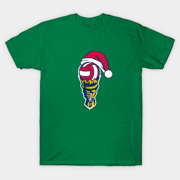 Xmas Logo T-Shirt by metro volleyball events